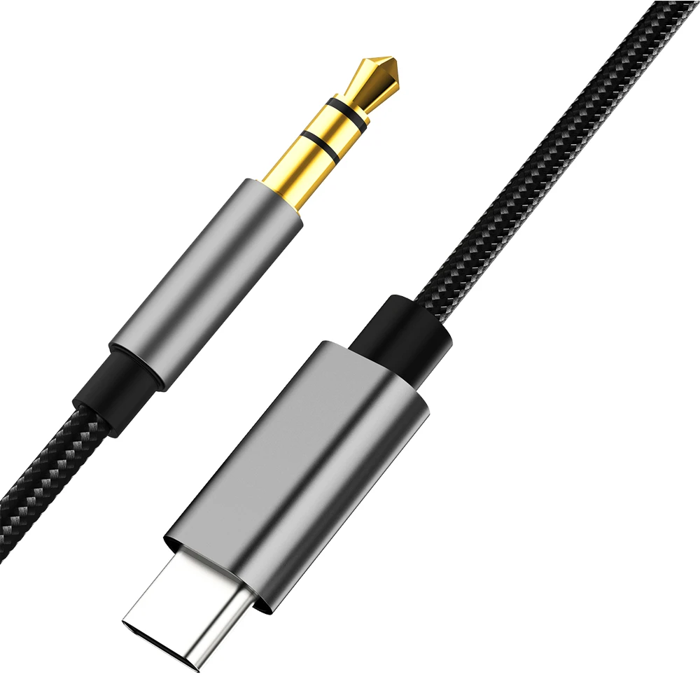 

Type C To 3 5mm Earphone Jack Aux To Usb Type C Headphone Extension Adapte Car 3.5 Jack Audio Cable For Samsung Google Phone