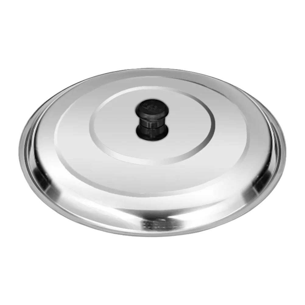 

Stainless Steel Pot Lid Wok Stainless Steel Cooking Pot Lid Cover Cheese Round Pan Lid Grill Dome Cover Plastic Steak Dome