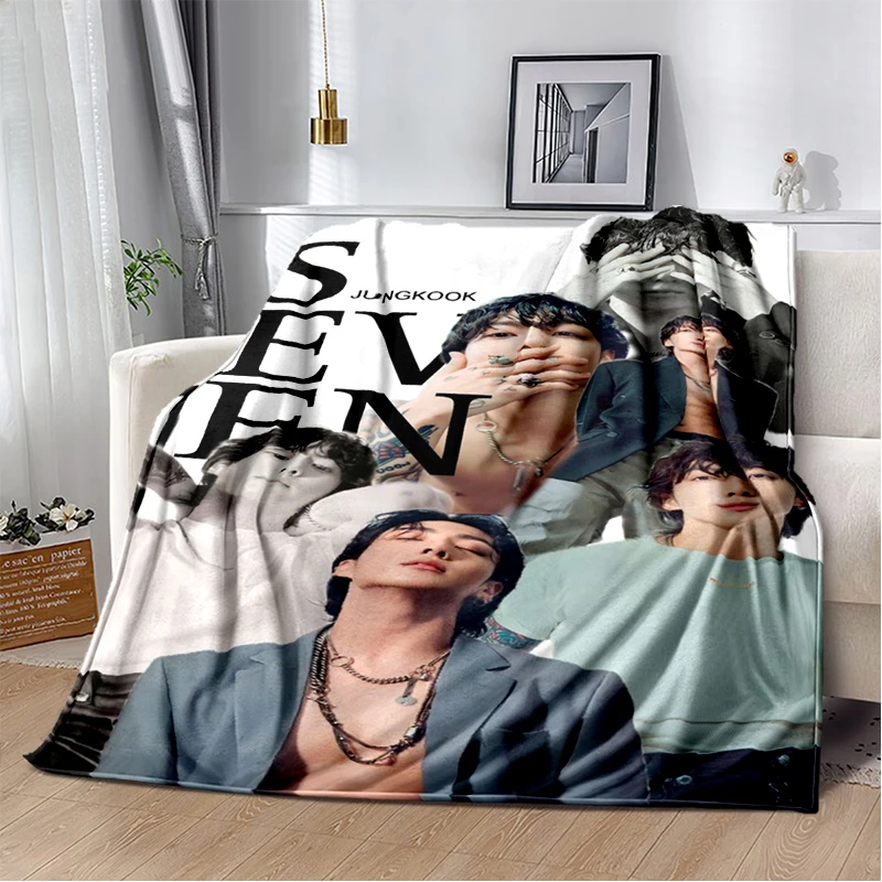 LOUSIDREAM Кpop одеяло из полиэстера/хлопка