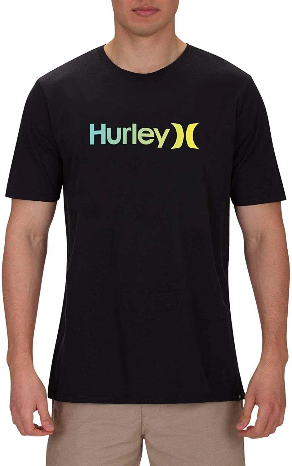 

Мужская Футболка Kpop Hurley с коротким рукавом и градиентом