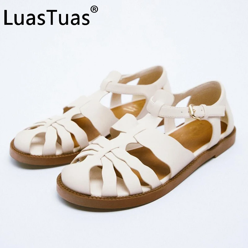 

Женские босоножки на плоской подошве, Размеры 35-42