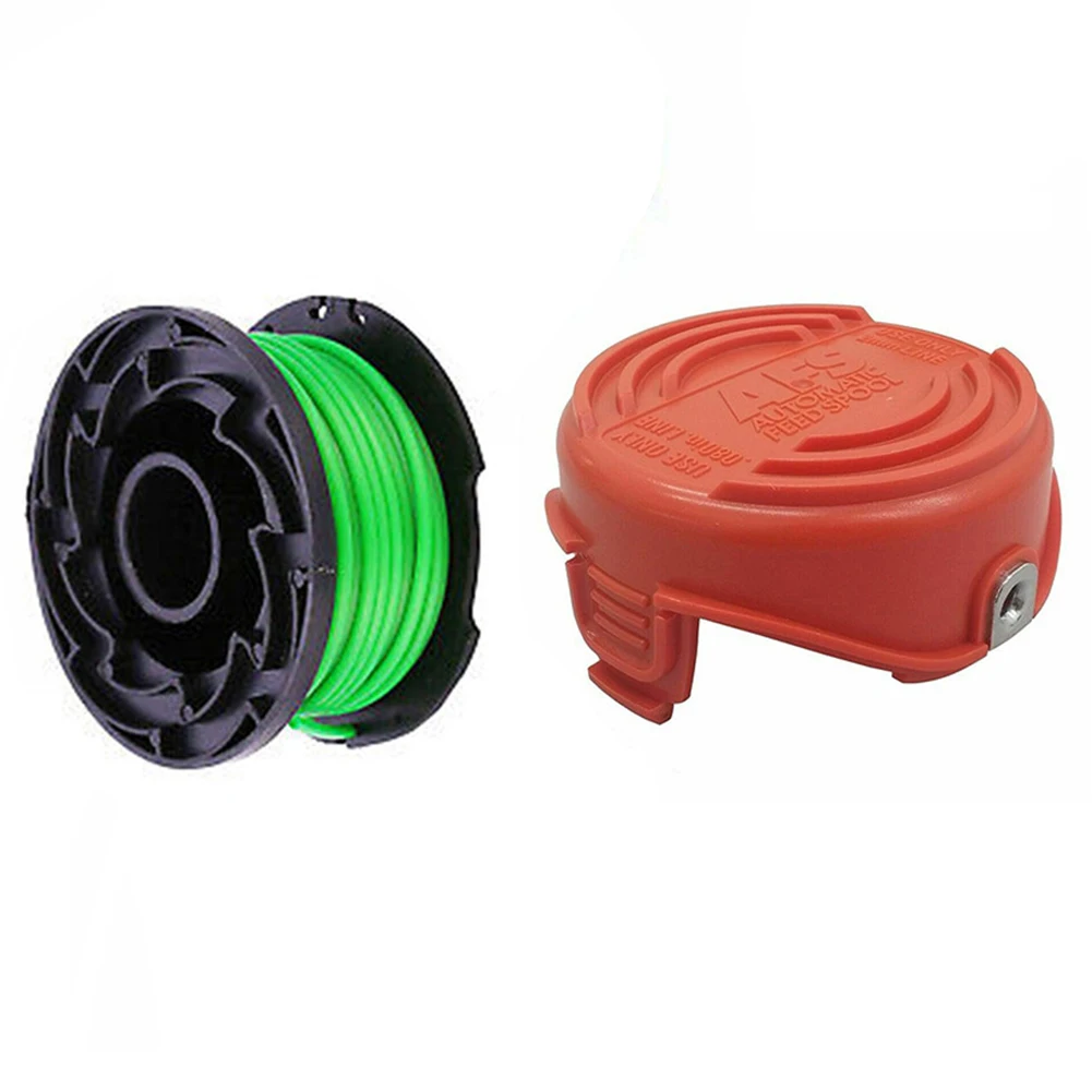 

Orange Spool Cap & Line Set For Black & Decker Trimmer Strimmer GL7033 GL8033 GL9035 Home Garden Tool Spool Cap Accessories