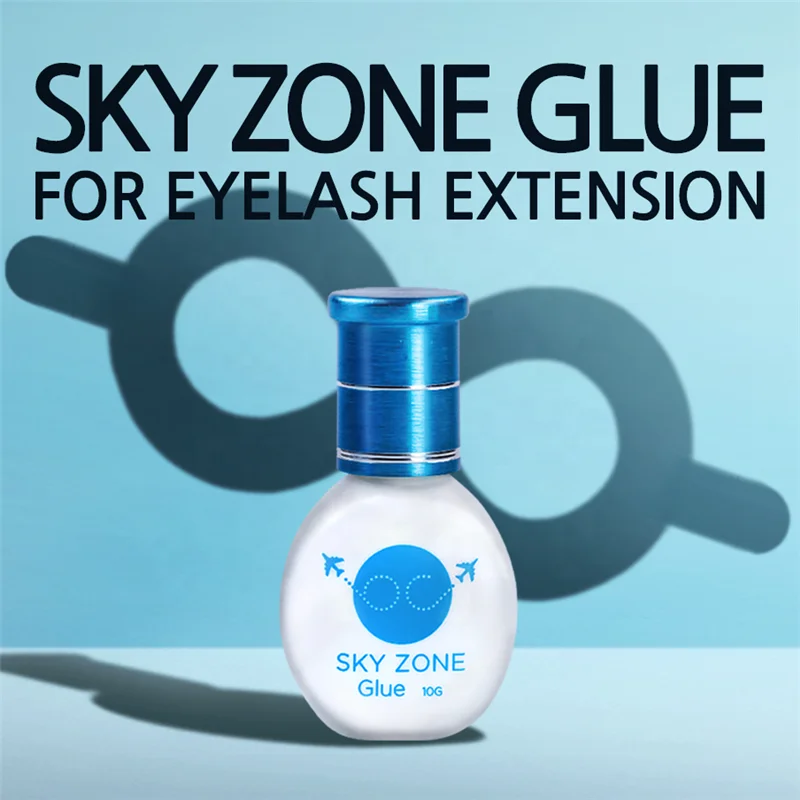 

Корея, оптовая продажа, клей Sky Zone, заводская цена, Прочный долговечный клей для наращивания ресниц Sky Zone
