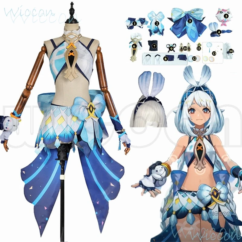 Muinaa Косплей Костюм Игра Genshin Impact 2024 Аниме Женщины Девушка Стиль Natlan Хэллоуин