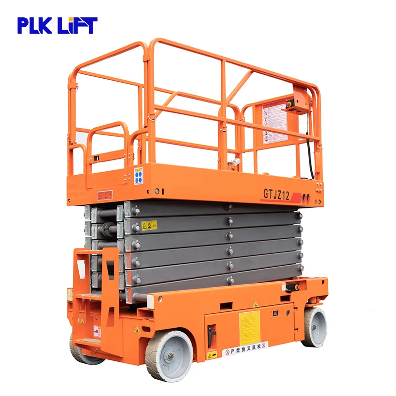 Дешевый высококлассный Электрический самоходный мобильный ножничный подъемник