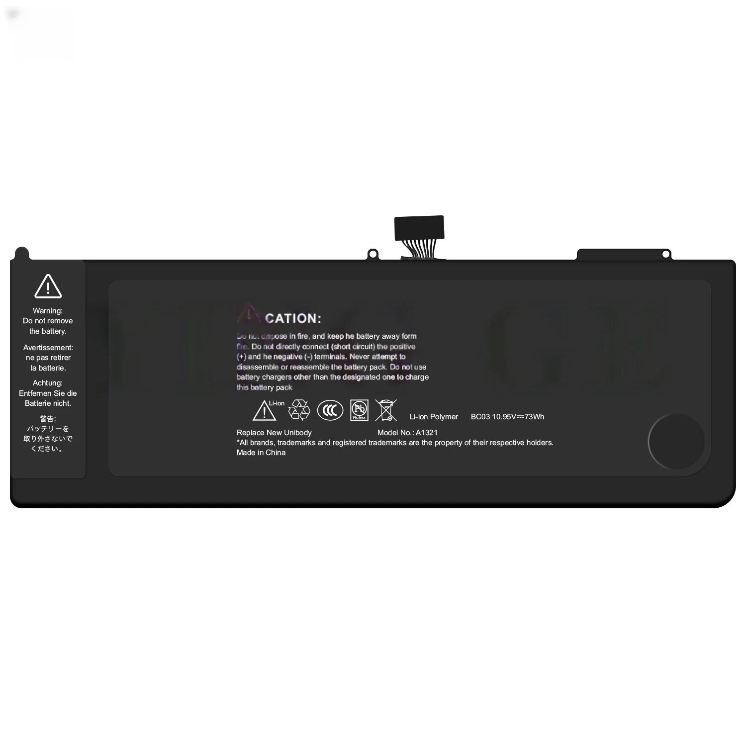 Фото Аккумулятор для ноутбука Apple MacBook Pro 15