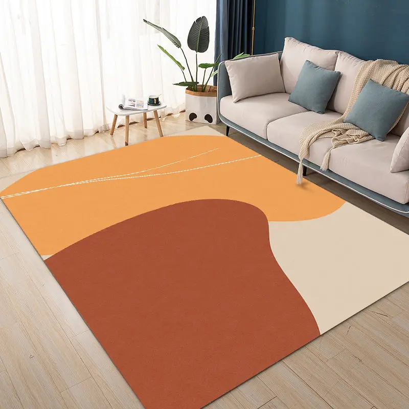 

Nordic Living Room Carpet Home Bedroom Large Area Coffee Table Rugs Room Decoration Bedside Floor Mats Kitchen Non-slip Carpets