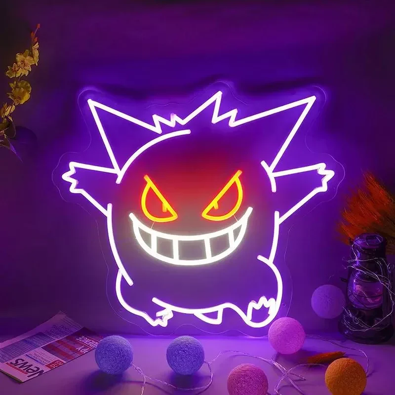 Led Light For Kids Teens Bedroom Game Room Animation Monster