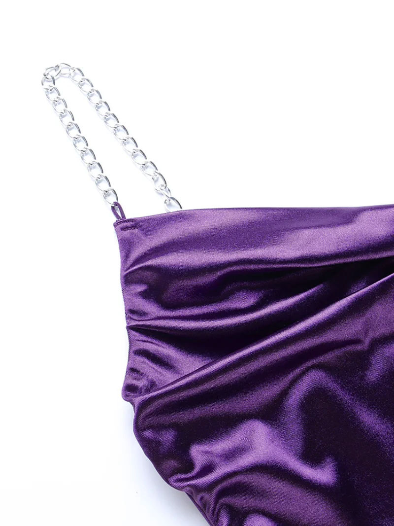 Prom Dress for Women Sexy Collar Tube Top Velvet Asymmetric Off The Shoulder Slit Skirt Vestidos Banquet Women's Party Dresses