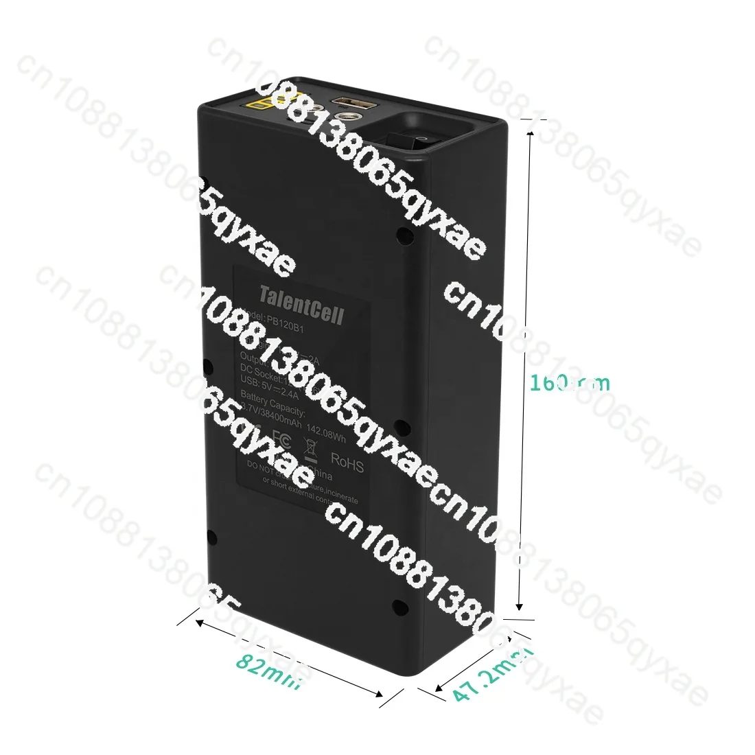 Литий-ионный аккумулятор TalentCell 18650 12 В 12800 мАч Вт-ч