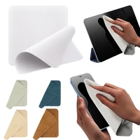 phone screen microfiber polishing cloth for apple ipad laptop camera tablet pc watch screen universal cleaning wipe cloth