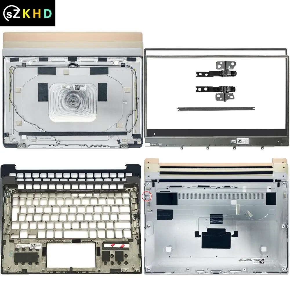 

New Original For Dell XPS 13 9350 9360 P54G Laptop LCD Rear Top Lid Back Cover Front Bezel Palmrest Hinges Bottom Case 0V9NM3