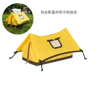 outdoor camping tissue box tent waterproof napkin paper storage bag portable travel hiking creative toilet paper case holder