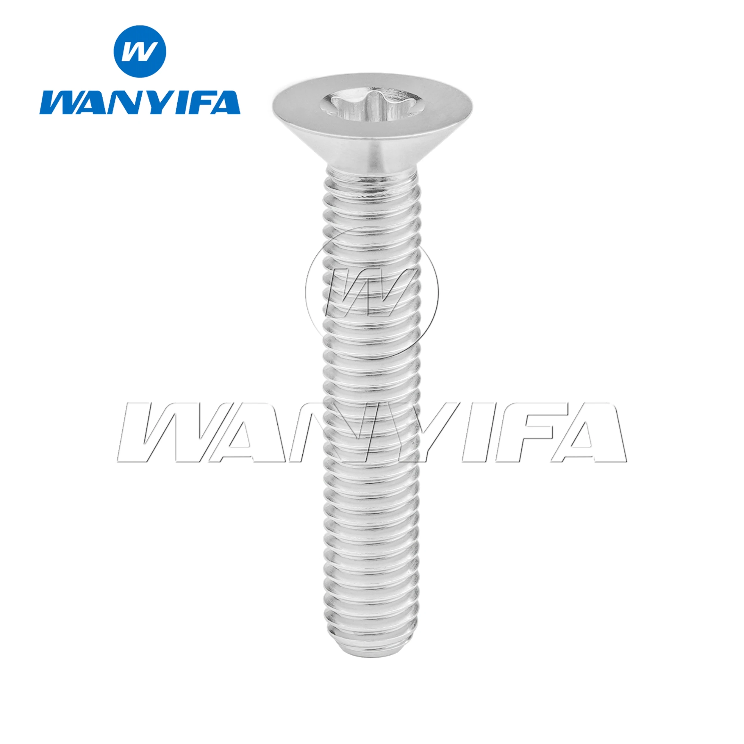 

Титановые болты Wanyifa Ti с плоской потайной головкой M5x10 15 20 25 30 35 40 мм T20/T25 Винты с головкой Torx для велосипеда, мотоцикла, автомобиля, 5/12 шт.