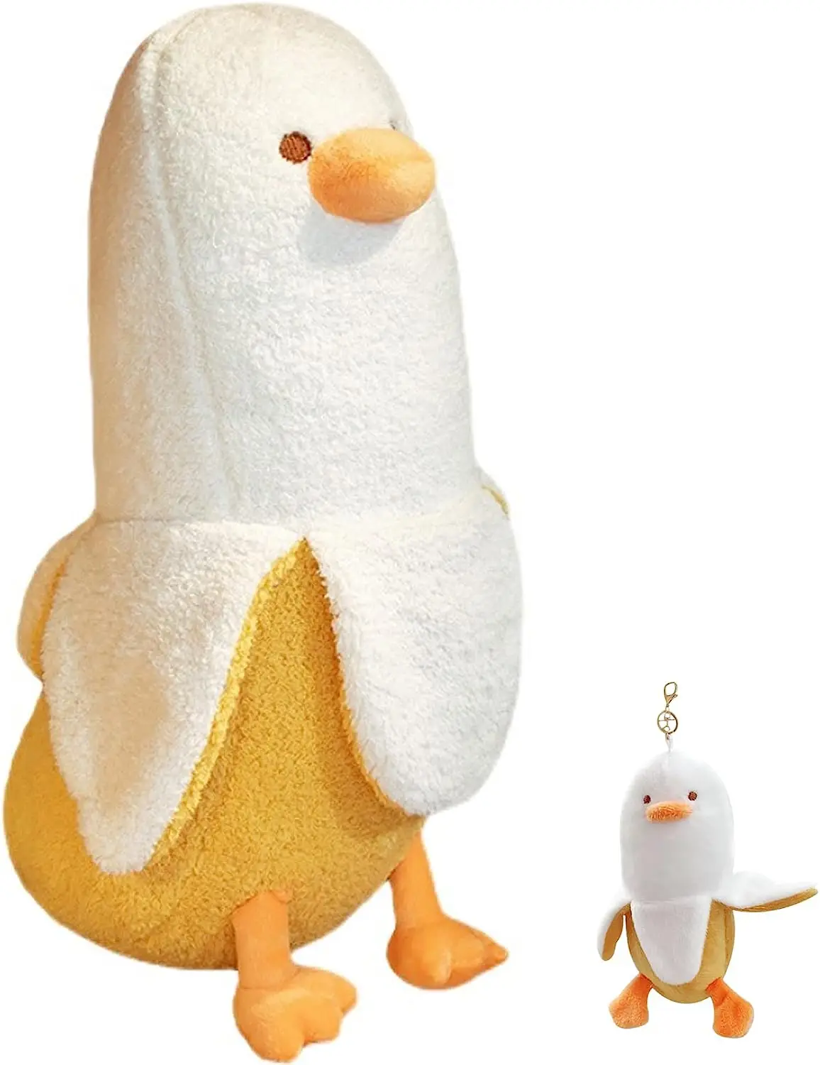

Banana Duck Teddy Cute Duck Plush Toys Soft Stuffed Animal with