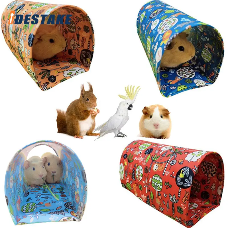 

Hamster Game Pipeline Small Pet Fun Tunnel Foldable Pet Hide Passage Tube Guinea Pig Hedgehog Totoro Ferret Cage Accessories