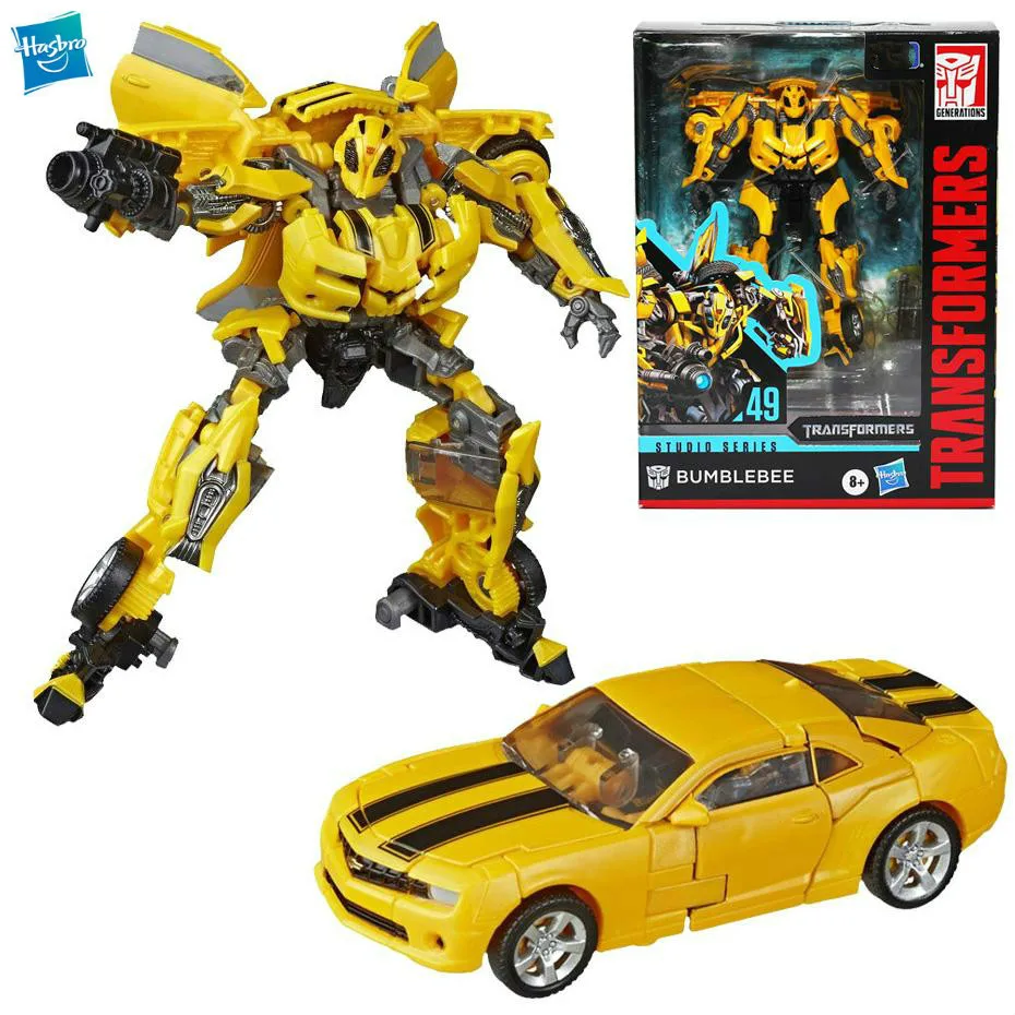 

Original Hasbro Transformers Studio Series Deluxe Class Movie SS49 Bumblebee Car Toys Transformers Toys for Children