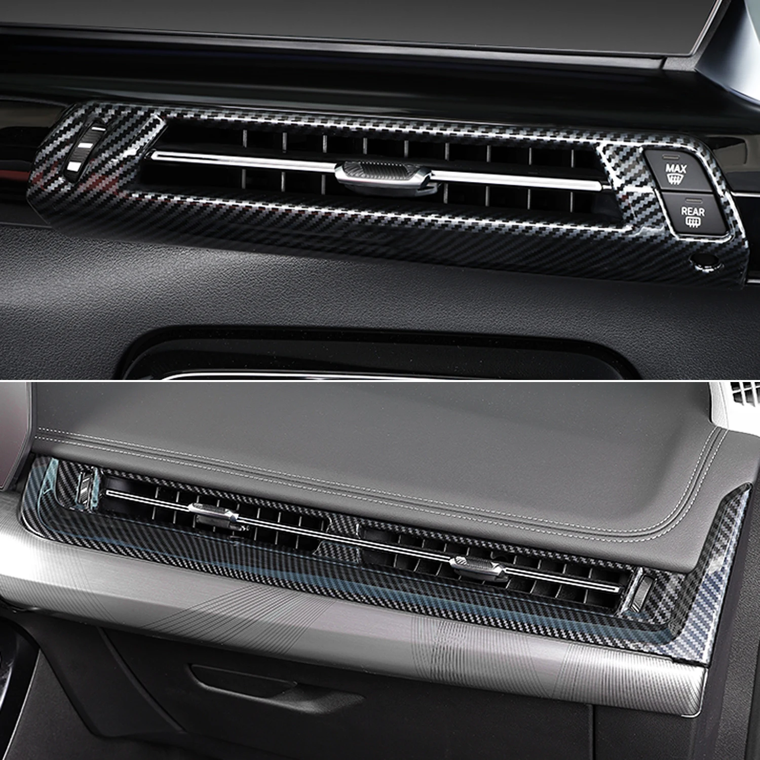 Автомобильные аксессуары для BMW X1 U11 2023 2024/ iX1 2022-2024 АБС углеродное волокно