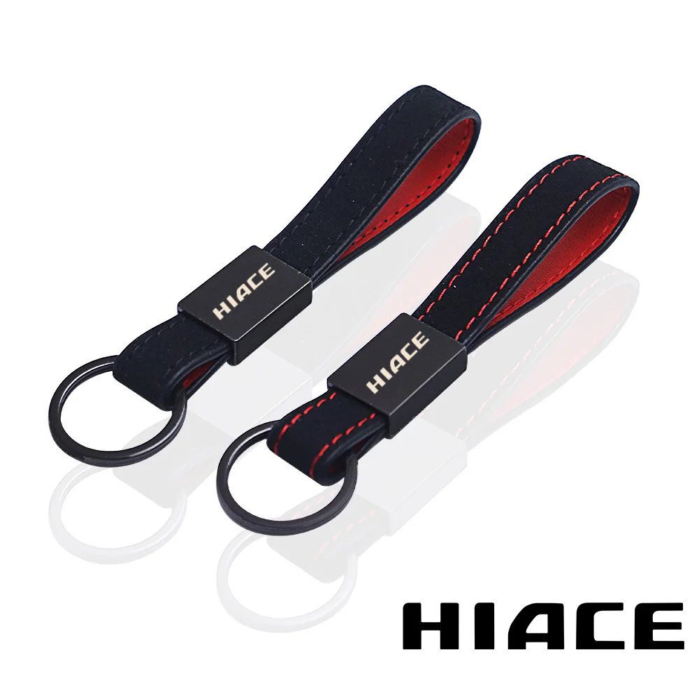 

car key chain leather keychain for Toyota hiace car Accessories