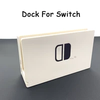 dropshipping ivory white diy complete dock for nintendo switch charging dock charger station tv stand hdmi compatible