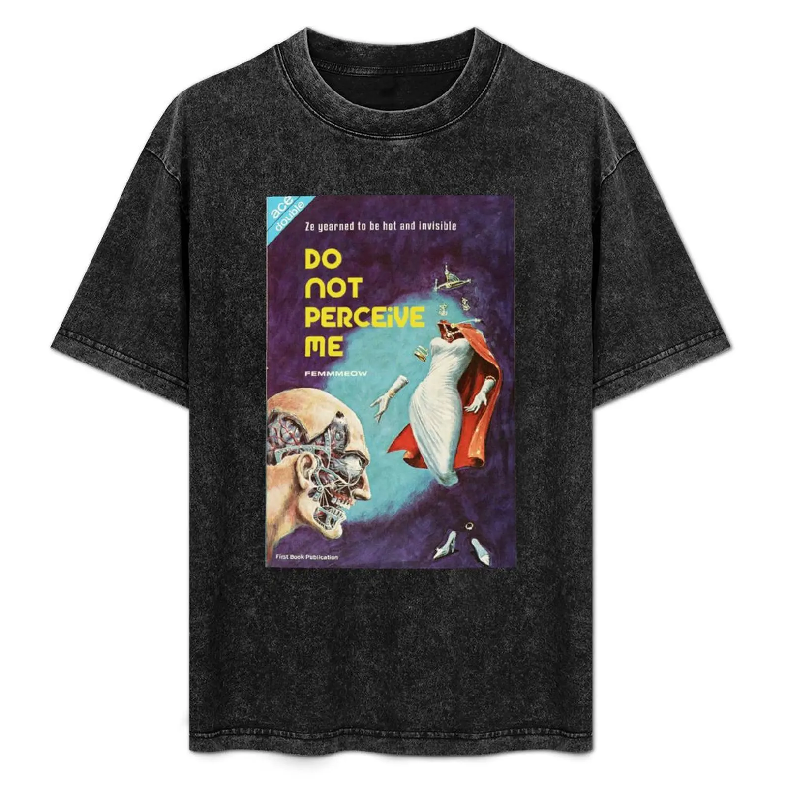 Футболка Perceive Me Not футболка с рисунком винтажные футболки футбольная для мужчин