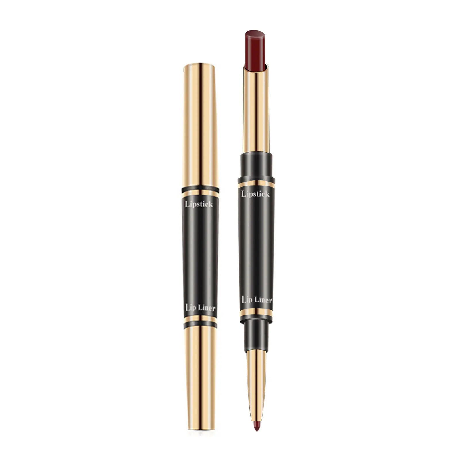 

Lip Liner And Lipstick Set Lip Liner Pencil Waterproof Long Lasting Smooth Natural Filler Contours Shaping Lip Makeup For Woman