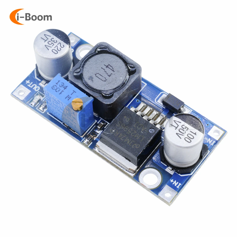 

LM2596S-ADJ 3-40V DC-DC Adjustable Step-down Power Supply Module Board 3A Buck Converter Voltage Regulator LM2596s LM2596