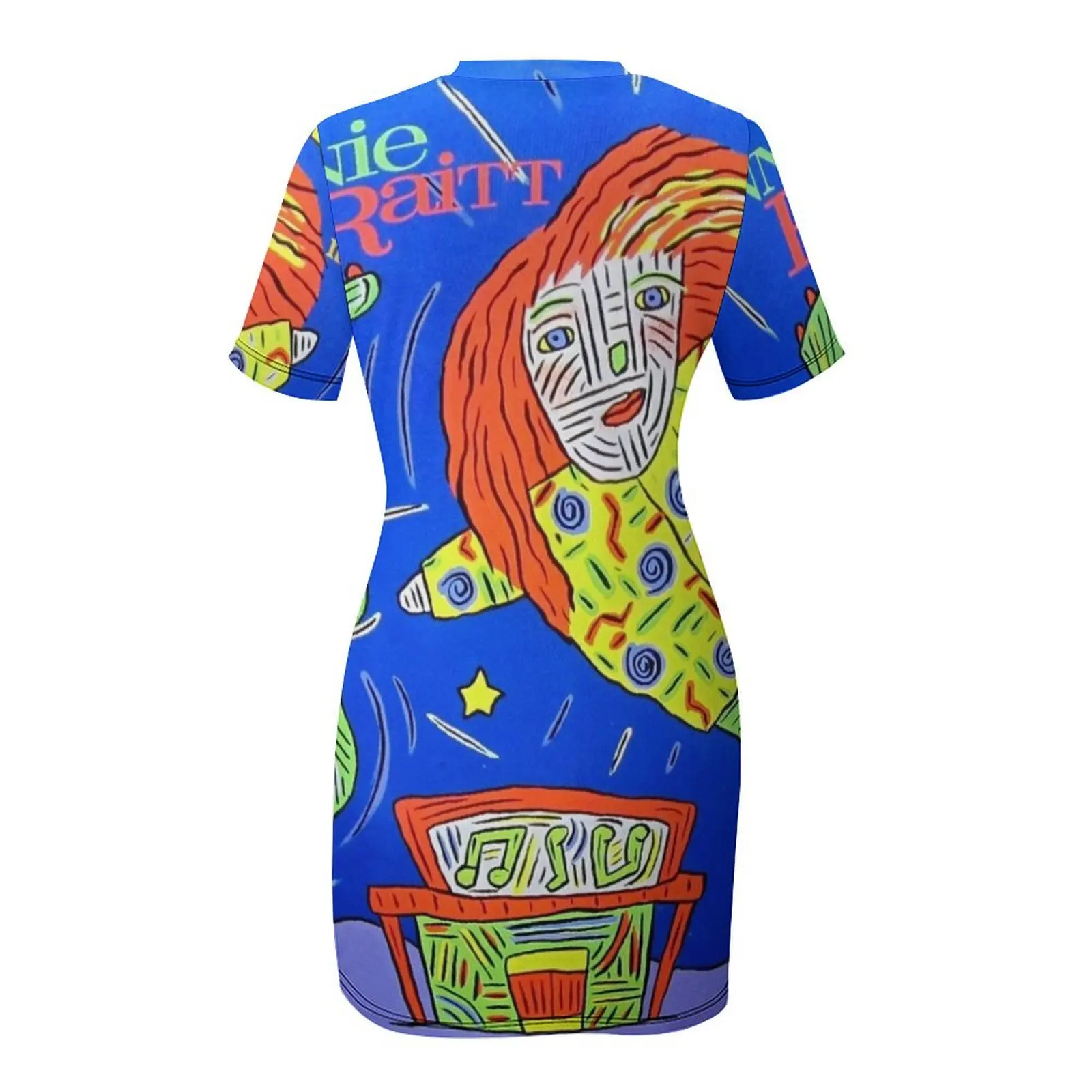 Платье с короткими рукавами Nine Lives Bonnie Raitt Album фиолетовое платье бандажное летние