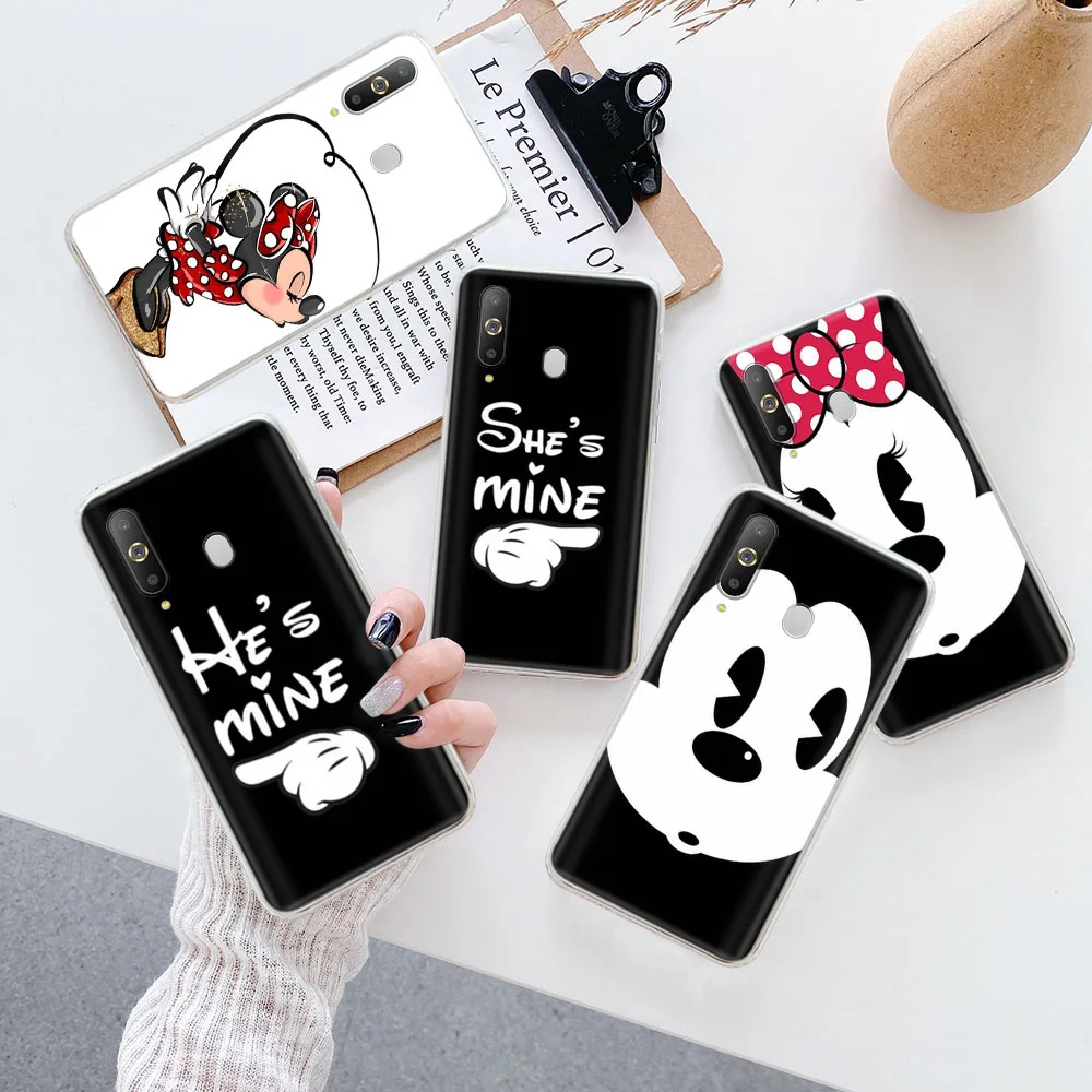 Мягкий прозрачный чехол с Микки Маусом для Infinix Note 6 7 8 8I Lite S5 Smart 4C 4 Zero X NEO Pro