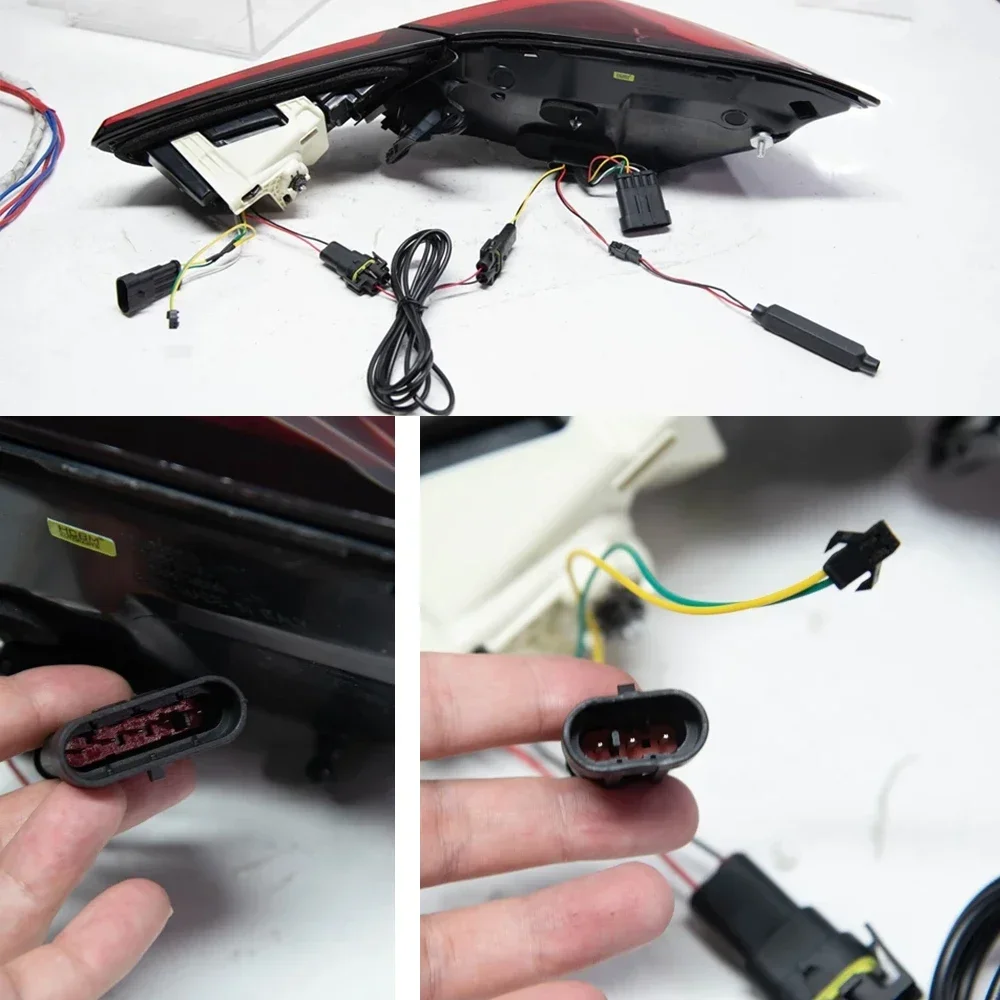 2 шт. автомобильные фары для Maserati Ghibli 2014-2022 светодиодные автоматические задние