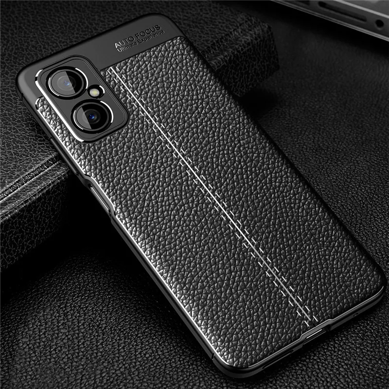 For Poco M4 Case for Poco M4 Pro Cover Funda Shell Shockproof TPU Soft Leather Phone Coque Bumper for Poco M4