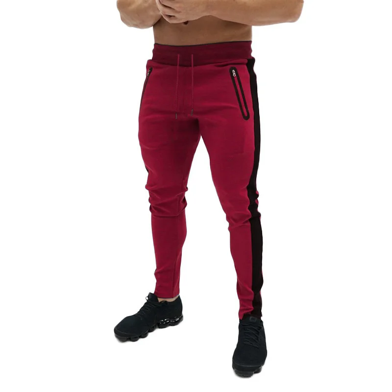 

new Sweatpants Streetwear Trousers Men's Pants Stripes Drawstrin Zipper Pockets Caro Pants Men's Overalls Runnin pants
