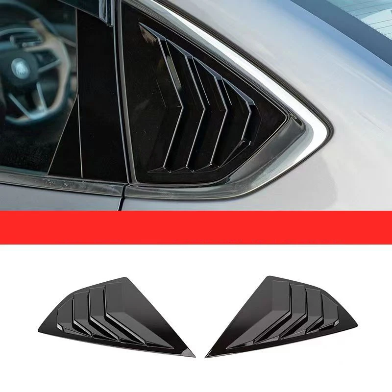 

Для BYD KING DMI BYD Chazor 2024 Стайлинг автомобиля заднее боковое окно декоративные наклейки Корпус задняя треугольная отделка крышка автомобильные аксессуары