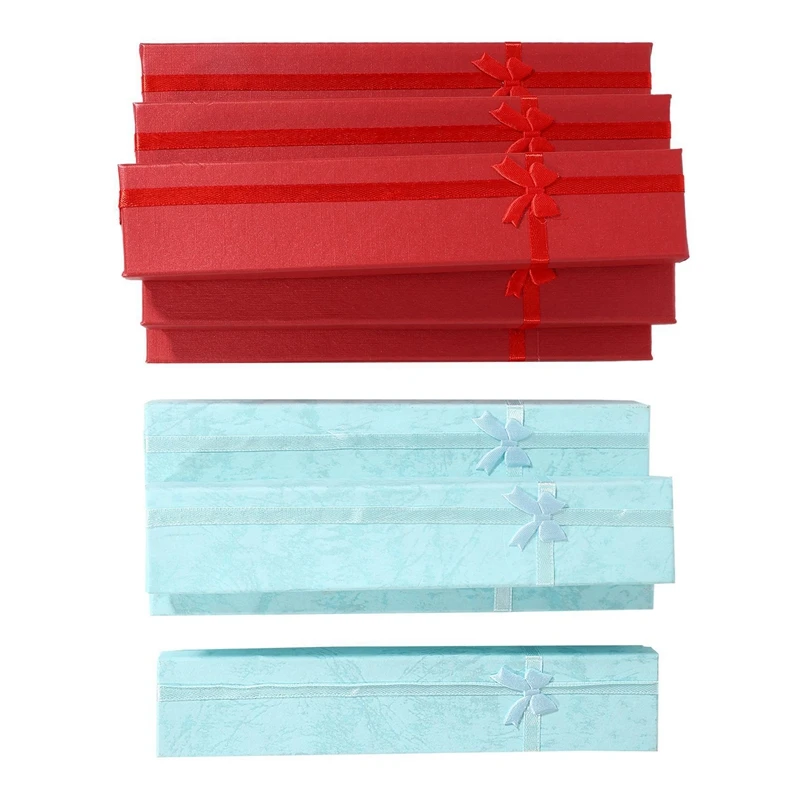 Es Long Rectangular For Jewelry Presentation Necklaces