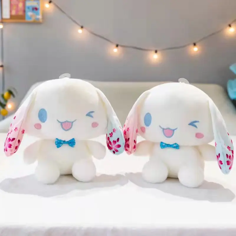 

25Cm Cartoon Sanrio Cartoon Kawaii Cinnamoroll Dog Plush Toys Soft Stuffed Plushie Dolls Home Decoration for Kids Birthday Gifts