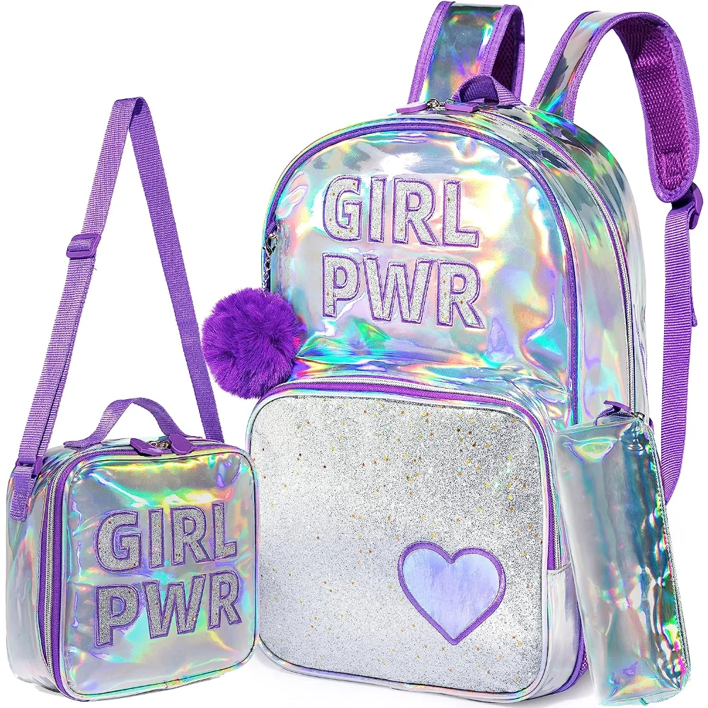 For Elementary Kindergarten Students Travel Bag With Lunch Box Pencil Case For Girls