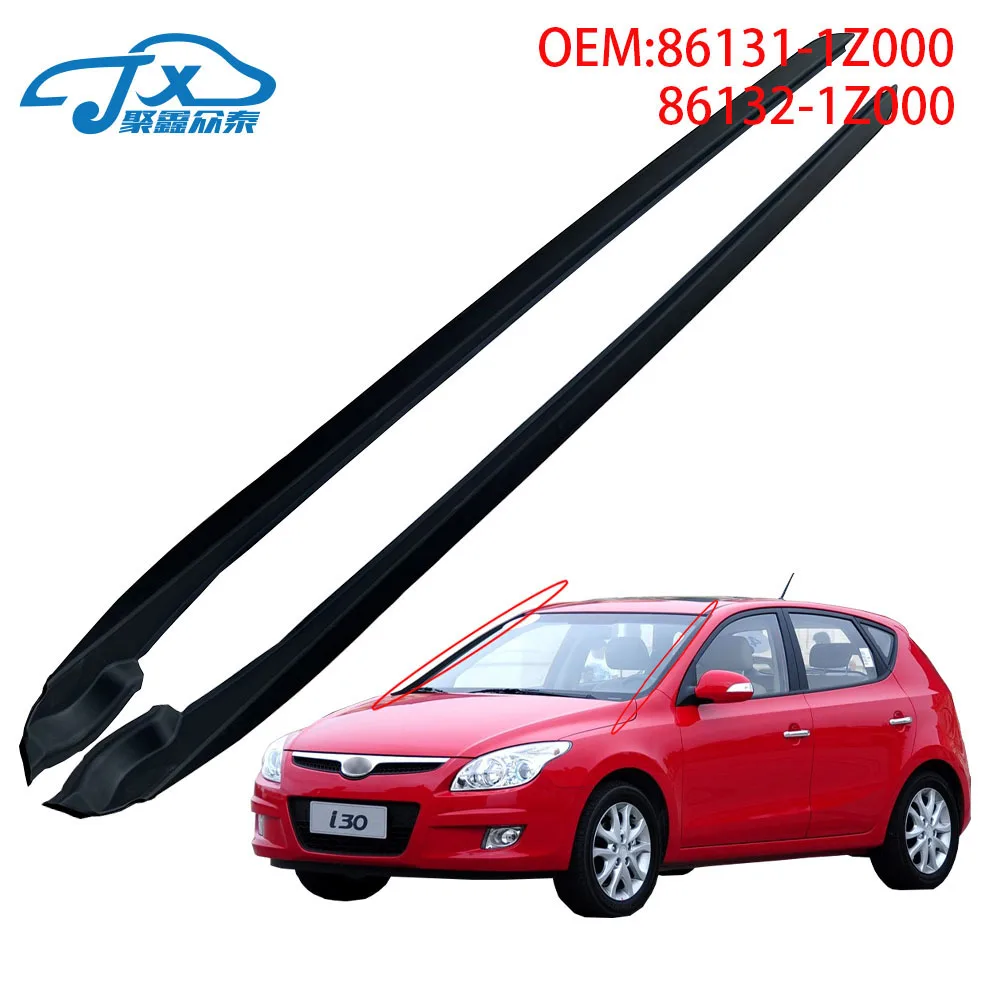 

Brand New Front Windshield Glass Side Molding LH RH Cover Strip 86131-2L000 86132-2L000 For Hyundai Elantra I30 08-12