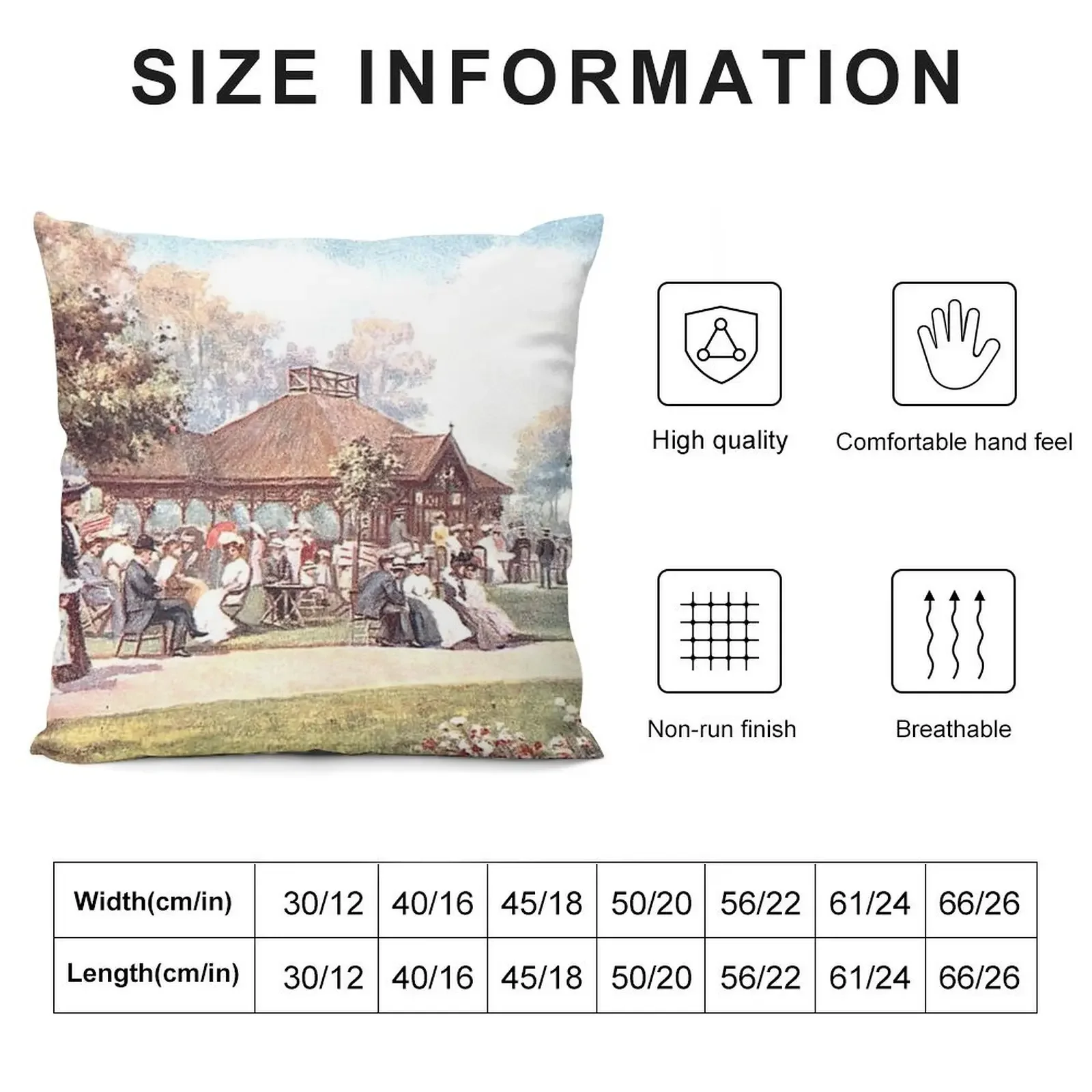 Чайный домик Сады Доллины Гаррогат Северный Йоркшир Англия Декоративная подушка