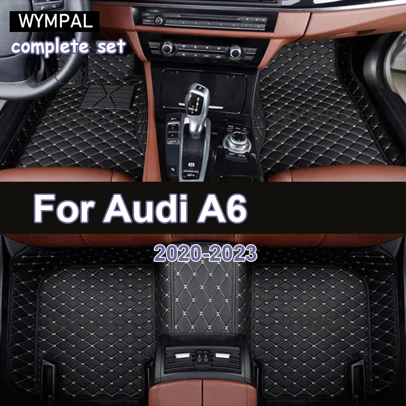 Автомобильные коврики из искусственной кожи на заказ для Audi A6 Avant 4G5 4GD C7 Allroad 4GH 4GJ
