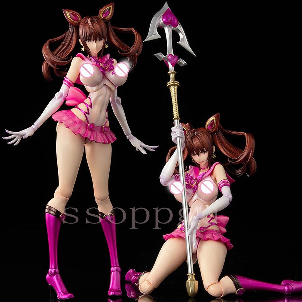

18cm Native Second Axe HENTAI Raita Kuramoto Erika PVC Action Figure Toy Japanese Anime Girl Figure Adult Collection Model Doll