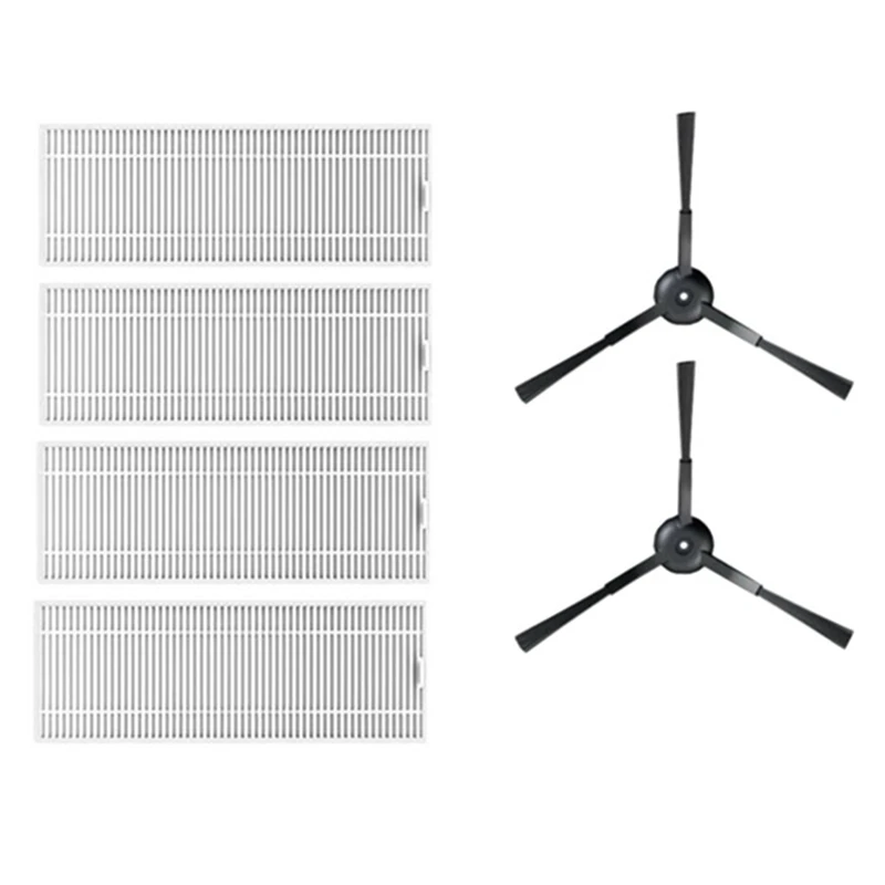 

6PCS Robot Vacuum Cleaner Hepa Filter For Qihoo 360 X100 Robotic Vacuum Cleaner Parts Accessories Filters Replacement