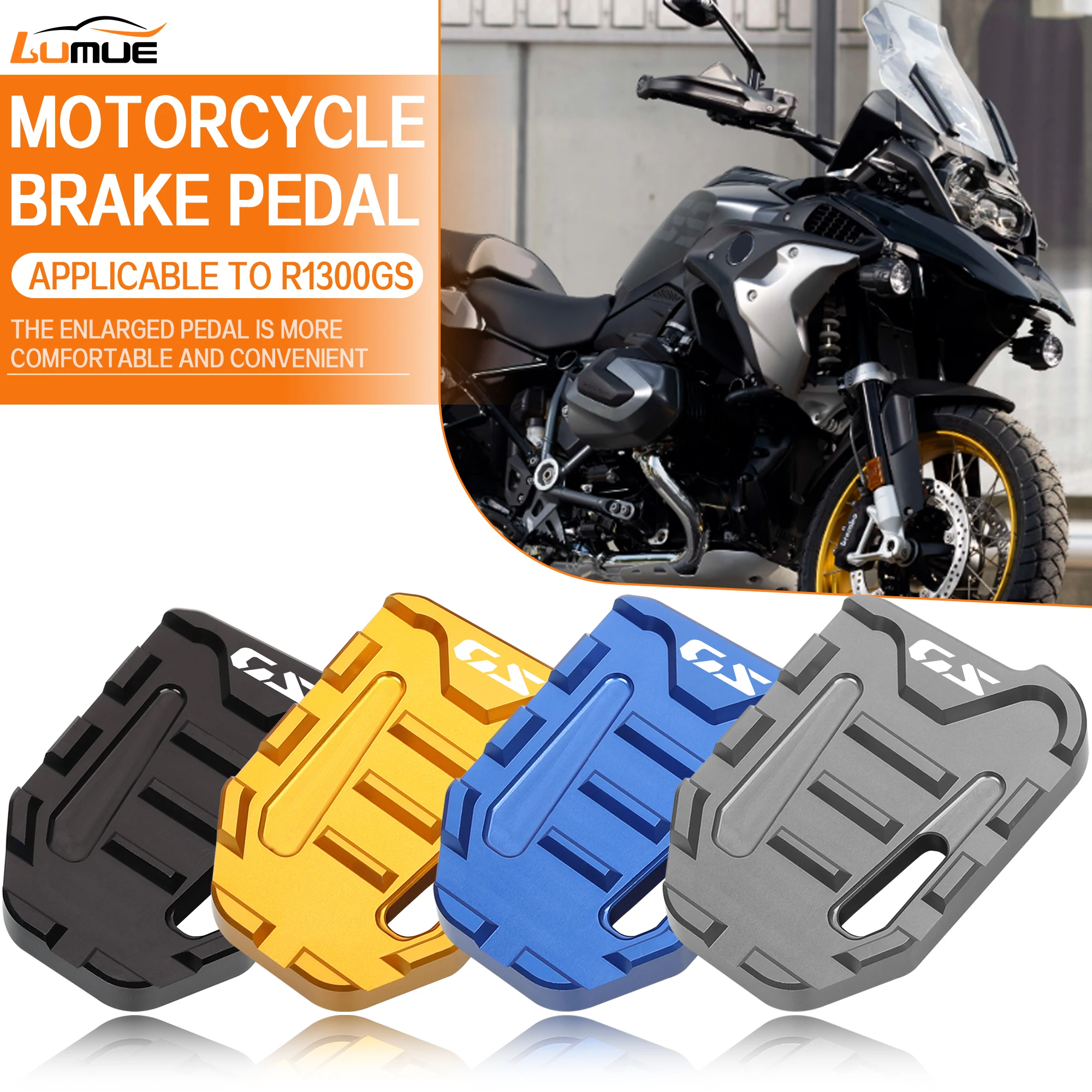 Для BMW R1300GS R 1300 GS 1300GS 2024 алюминиевый мотоцикл с ЧПУ передний ножной тормозной