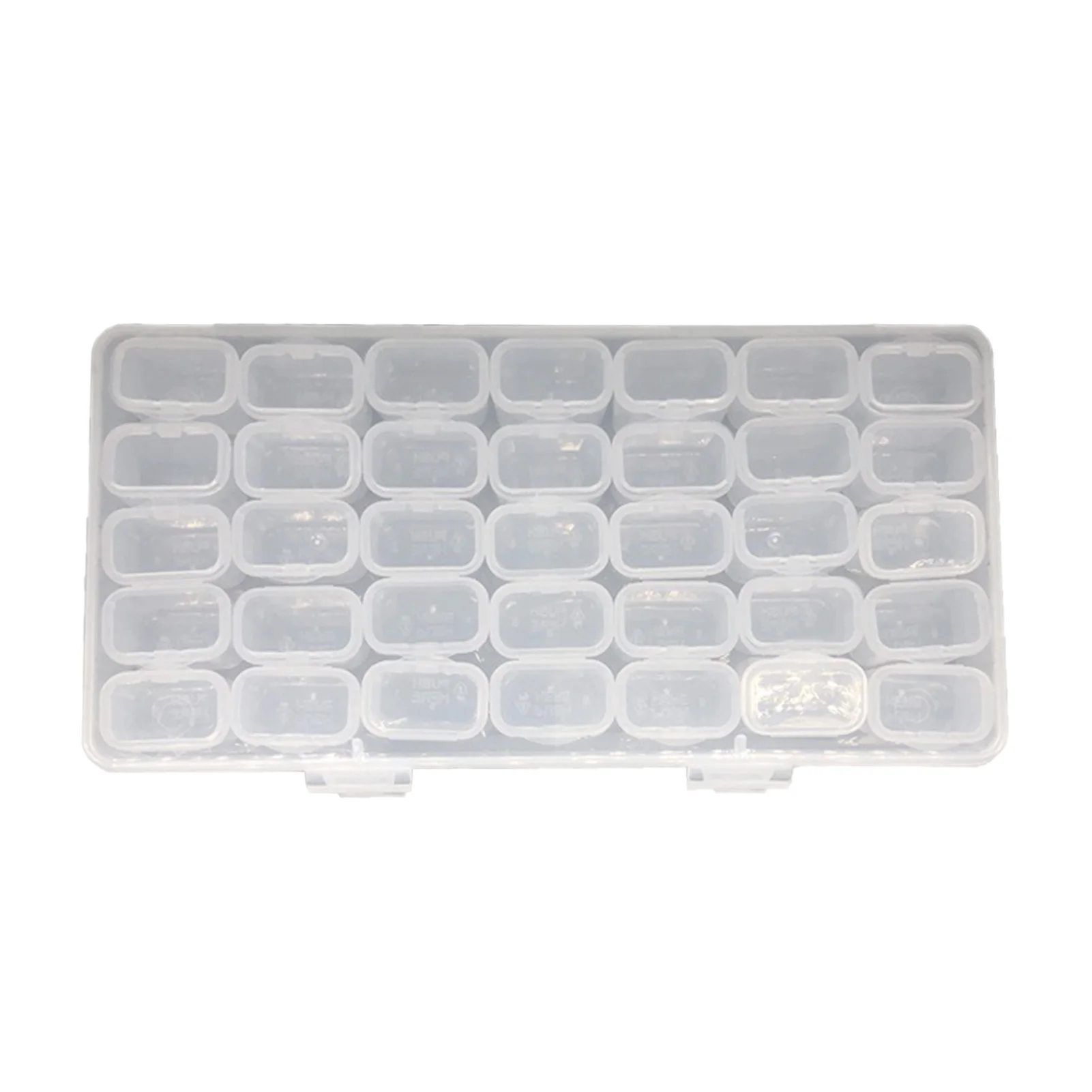 

35 Grids Art Storage Organizer Diamond Painting Accessory Box DIY Craft Earrings Studs PP Portable Beads Multifunction