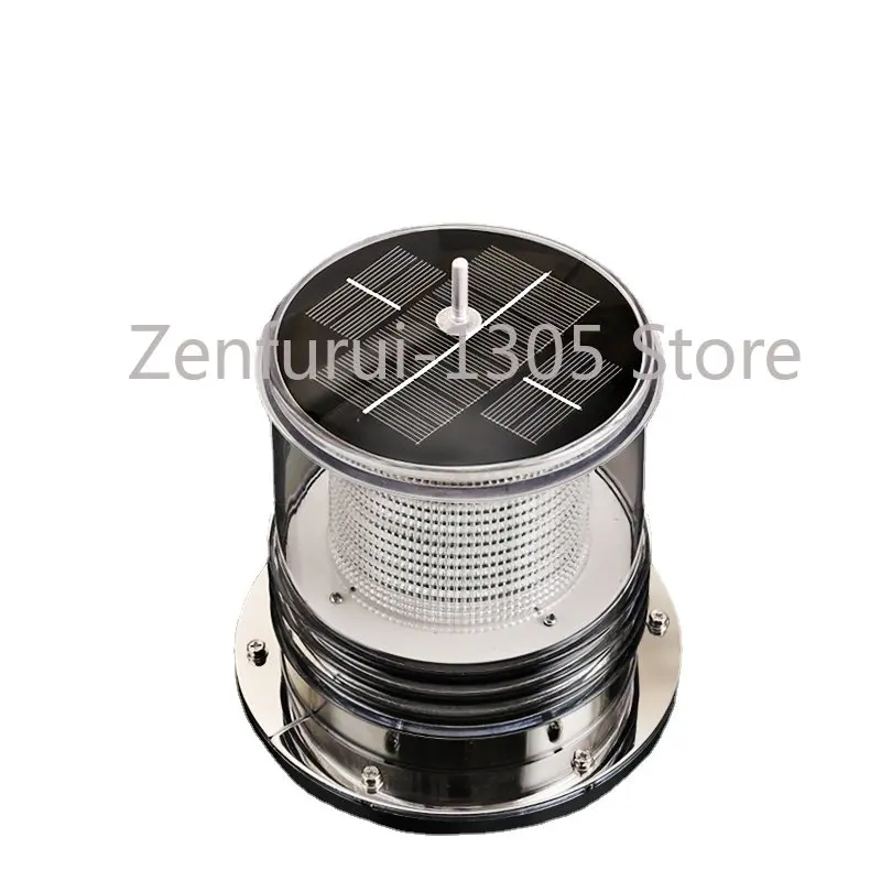 Marine LED Solar Anchor Light Warning Light Beacon Light Screen Light Flash Signal Light Tricolour Light Mast