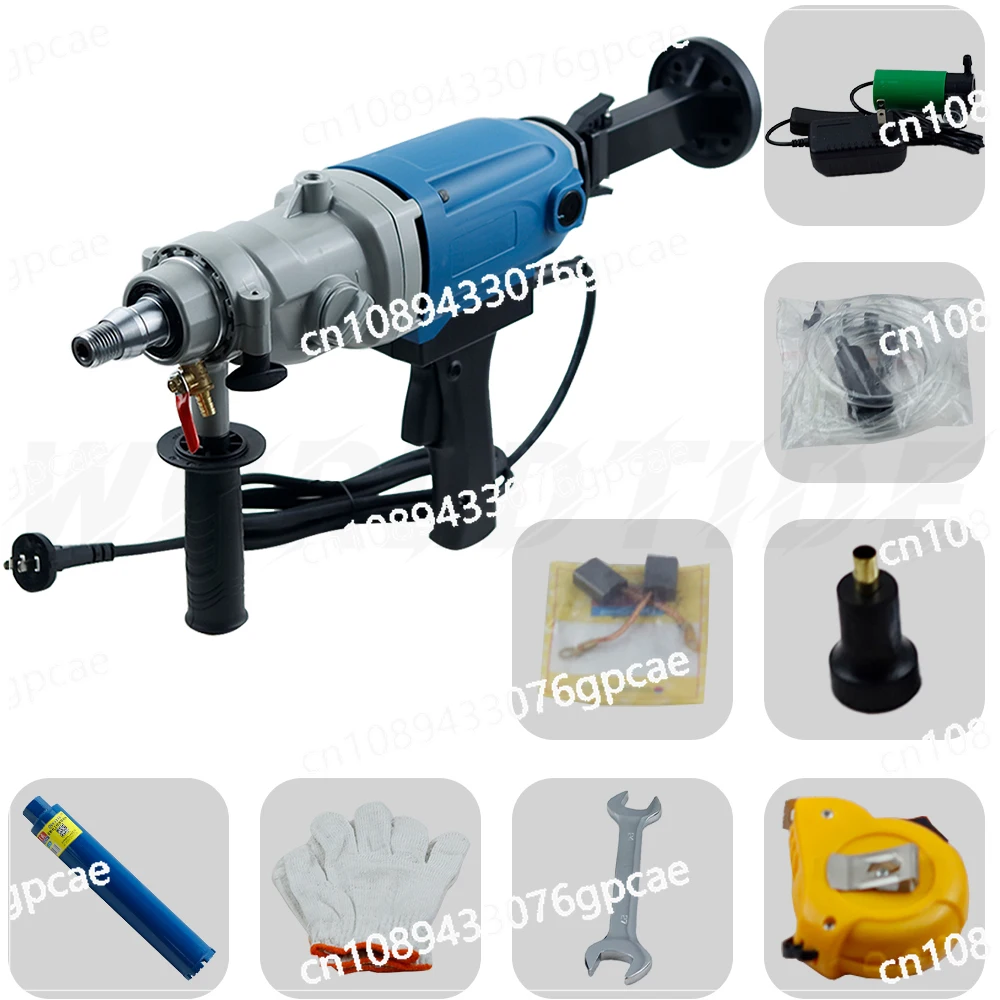 Стразы Diamond 220 В высокомощная Алмазная сердцевина влажная ручная с регулируемой