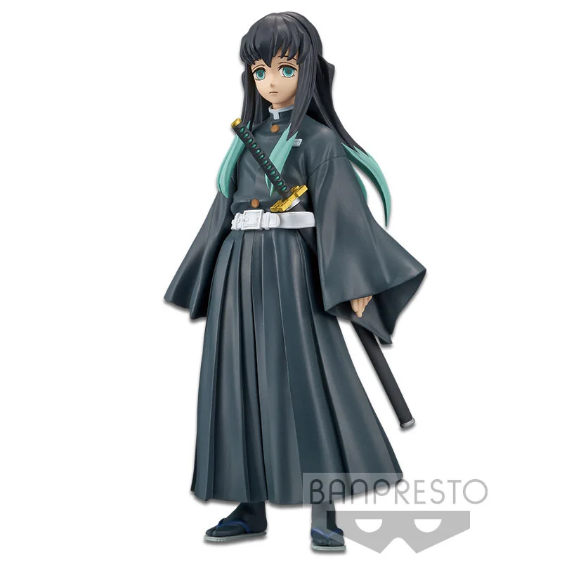 

Genuine Demon Slayer Tokitou Muichirou PVC Action Figure Decoration Ornament Model Anime Action Figure Toys Gift For Children