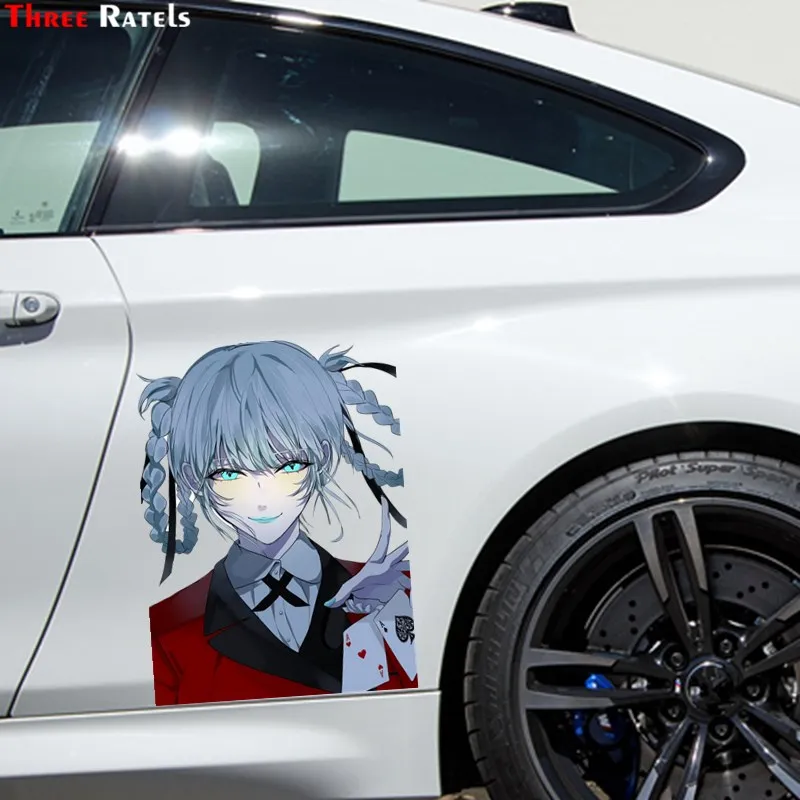 

Three Ratels FC804 для Kakegurui Momobami аниме девушка кузов автомобиля наклейка для ноутбука