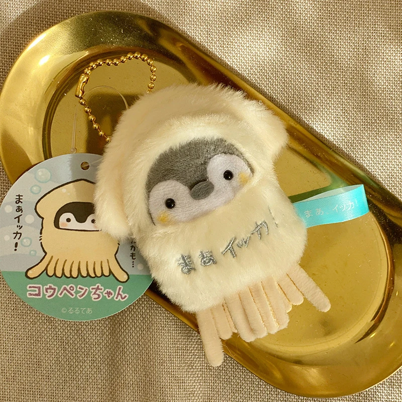 Kawaii Koupen Chan Пингвин плюшевая подвесная игрушка милая японская мультяшная