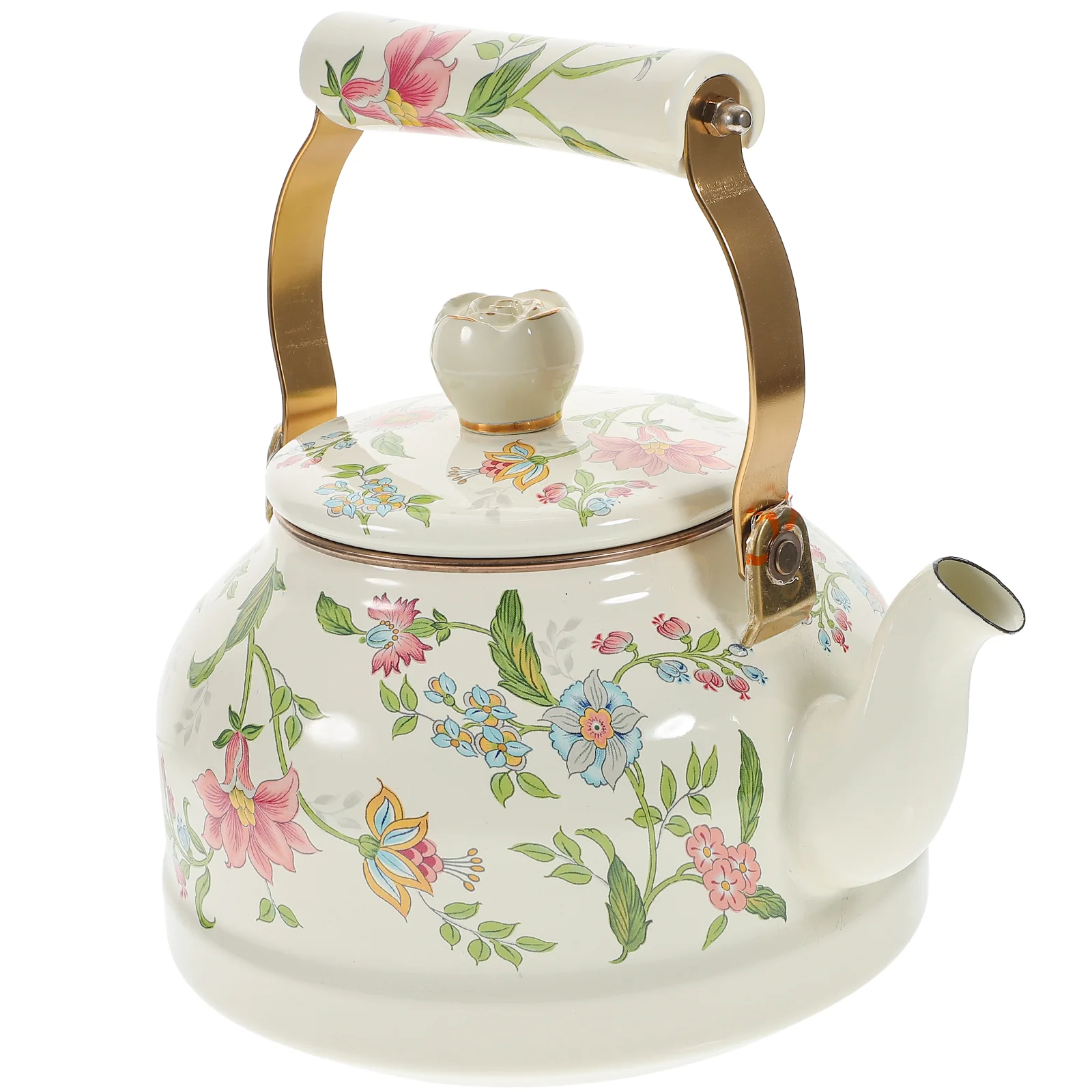 

Induction Cooker Kettle Japanese Tea Pots Drip Teapot Nostalgia Hot Water Tea Pot Enamel Coffee Servers