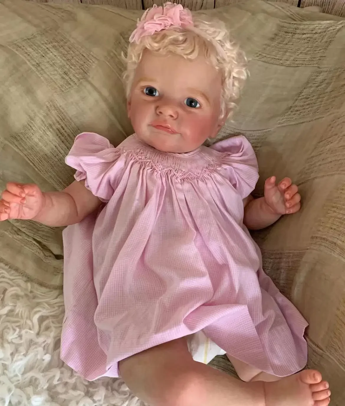 Индивидуальные ограниченные поставки 23 дюйма Reborn Tobiah 2 версии с/высоким набором